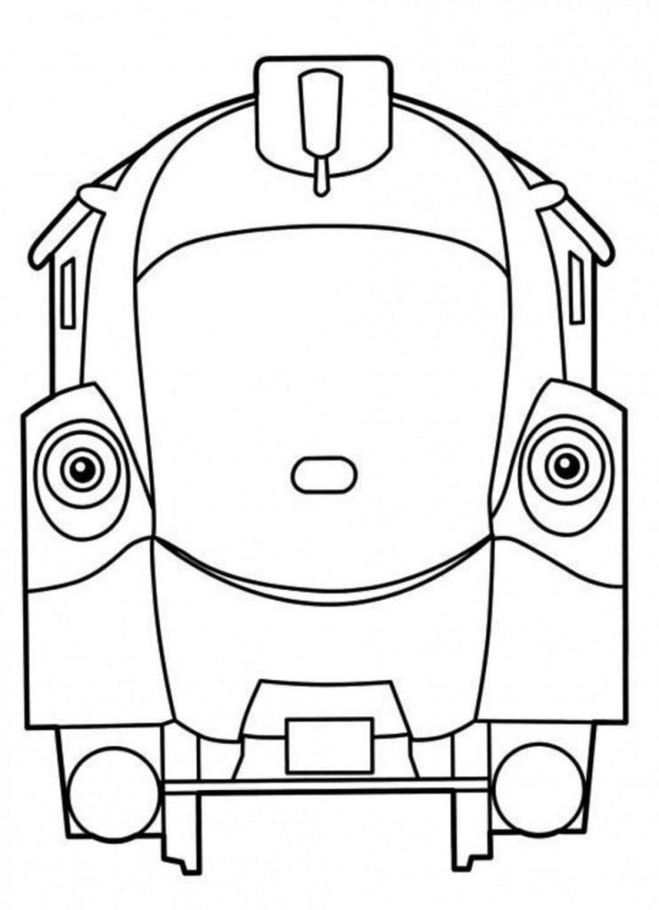 Plansa de colorat cu Chuggington 47 42